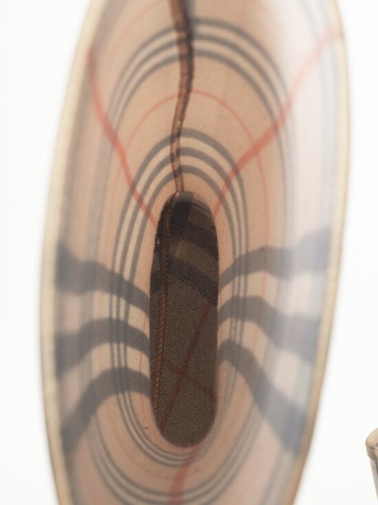 Burberry Haymarket Tall Rubber Rain Boots - Picture 9 of 9